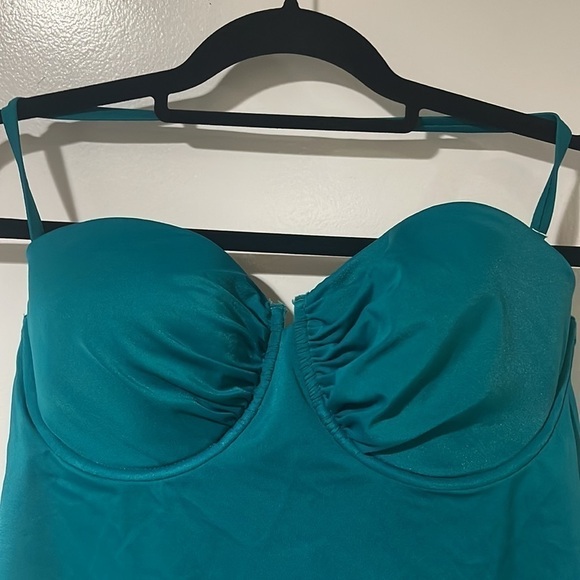 J Crew Women's Bikini Top Padded Wired Bra Size 8 - Picture 2 of 10